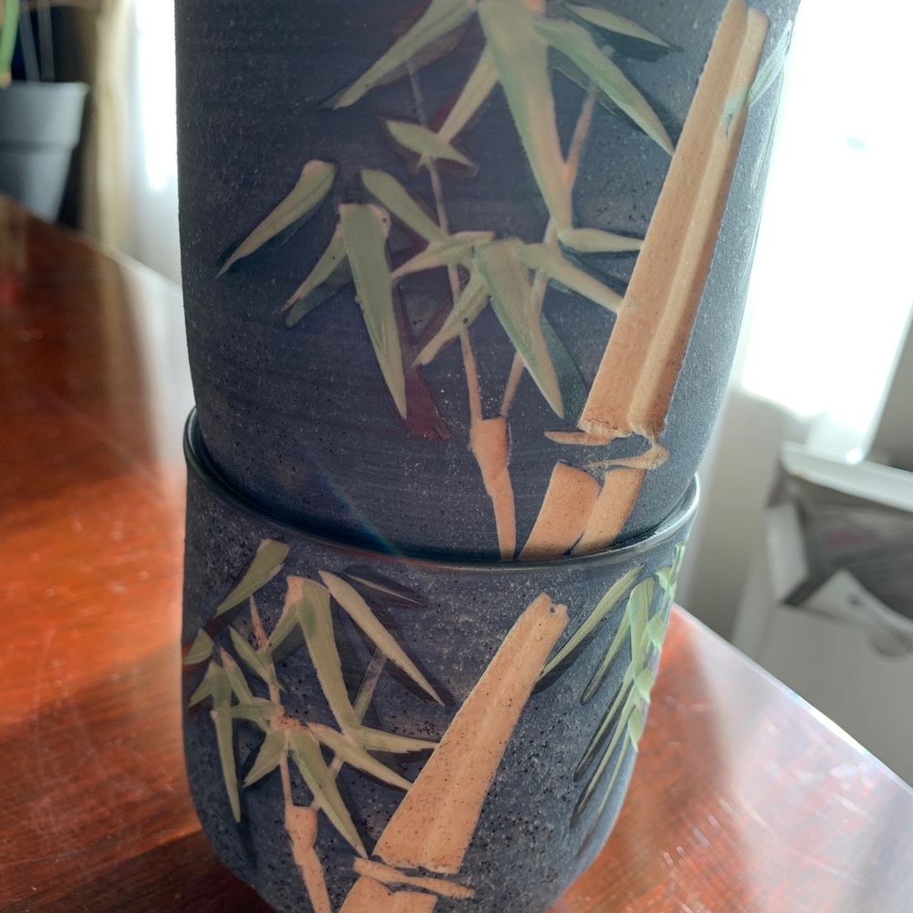 Japanese Handmade Large Cup Set - Picture 4 of 5